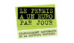 Etablissement partenaire du permis à un euro par jour   - Nouvelle fenêtre